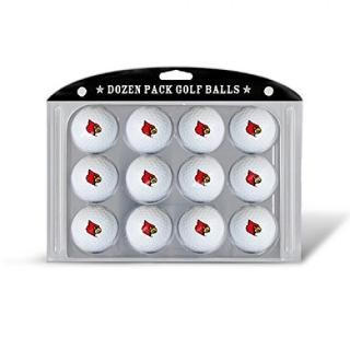 Team Golf 24203 Louisville Cardinals Dozen Ball Pack