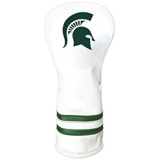 Team Golf NCAA Michigan State Spartans White Vintage Fairway Golf Club Headcover