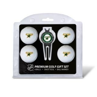 Team Golf 13806 Dallas Stars 4 Ball - Divot Tool Gift Set