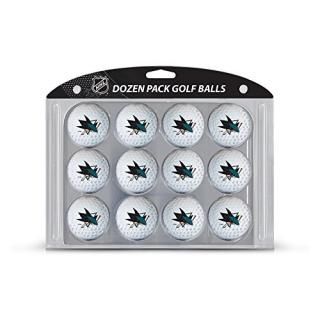 Team Golf 15303 San Jose Sharks Dozen with 12 Golf Balls