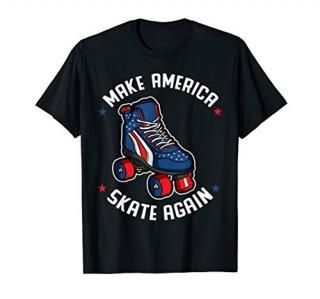 Make America Skate Again T-Shirt For Rollerblade-Lover
