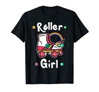 Roller Girl Unicorn T-Shirt For Rollerblade Women