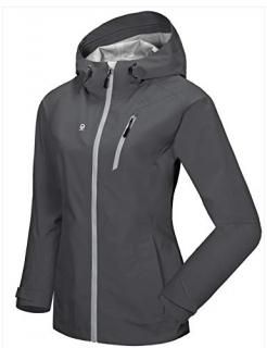 Little Donkey Andy Women's High-performance Waterproof Rain Jacket Lightweight O