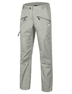Little Donkey Andy Womens Lightweight Waterproof Breathable Rain Pant Rock Grey