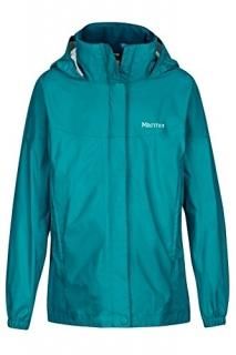 Marmot PreCip Girls' Lightweight Waterproof Rain Jacket Deep Lake Small