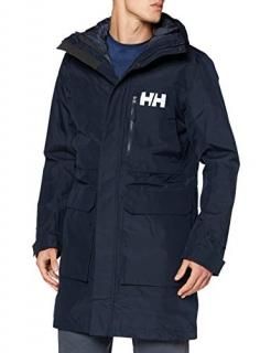 Helly Hansen Men's Rigging Waterproof Windproof Rain Coat Jacket With Hood 597 N