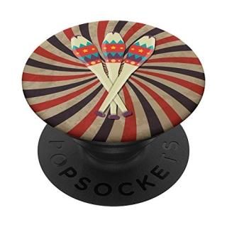 Vintage Juggling Clubs Design Funny Circus Juggling PopSockets Grip and Stand fo