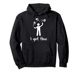 I Got This Man Juggling Fire Funny Hoodie