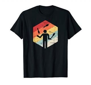 Juggle Gift For Jesters / Retro Vintage Juggling T-Shirt