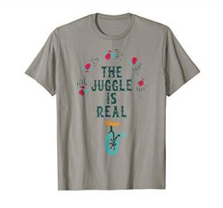 The Juggle Is Real Juggling Tshirt Circus Unicycle Shirt