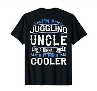 Uncle who loves Juggling I'm a Cool Uncle Shirt c33