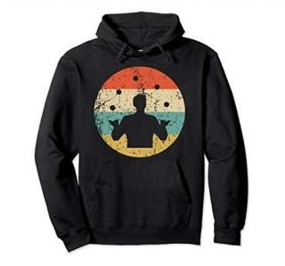 Juggling Hoodie - Vintage Retro Juggler Hoodie