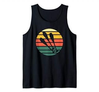 Retro Vintage Juggling clubs Tank Top
