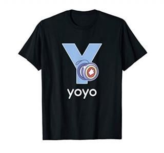 Yoyo Toy Alphabet Letter Kids Juggling Lover Kids T-Shirt