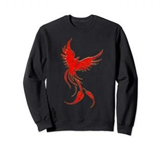 Phoenix mythology firebird fire dance juggling flame Sweatshirt