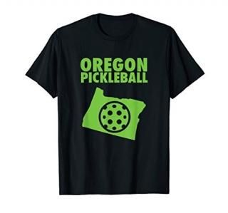 State of Oregon Pickleball Shirt