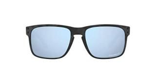 OO9102 Holbrook Sunglasses Matte Black Camo/Prizm Deep Water Polarized 57mm