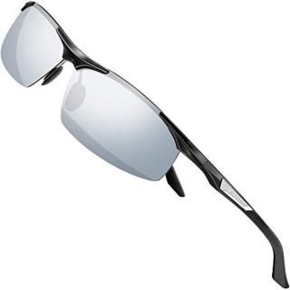 SIPLION Men's Sunglasses Polarized Sport Glasses for golf fishing driving Metal 