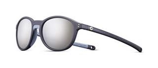Julbo Flash Kids Sunglasses Dark Grey/Blue Frame - Smoke Lens w/Silver Mirror