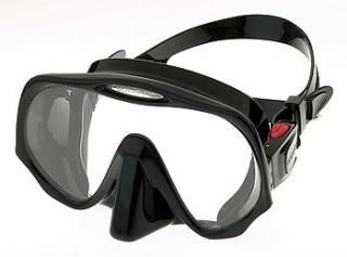 Atomic Aquatics Frameless Mask for Scuba Diving and Snorkeling Black Standard Fi