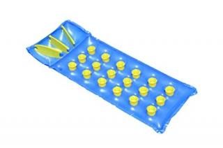 Swimline 9035 Inflatable Pool Mattress with 18 Air PocketsColors May Vary