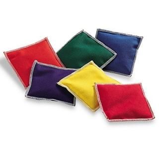 Bean Bags Rainbow 6/Pk