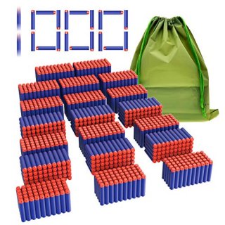 Coodoo Compatible Darts 1000 PCS Refill Pack Bullets for Nerf N-Strike Elite Ser