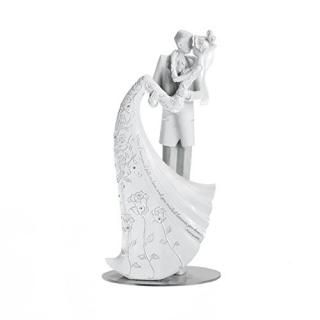 Language of LoveThe Kiss Cake Topper 9-Inch
