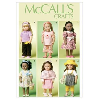 McCalls 18 46cm Doll Casual Clothes-One Size Only