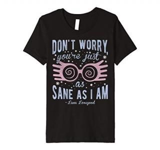 Kids Harry Potter Luna You're Just As Sane As I Am Quote Premium T-Shirt
