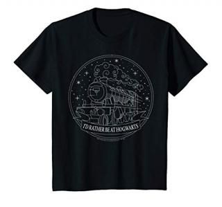 Kids Harry Potter Hogwarts Express I'd Rather Be At Hogwarts T-Shirt