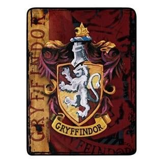 Micro Raschel Throws - Harry Potter - Battle Flag Gryffindor Fleece New 285521