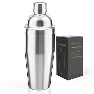 LUCKYGOOBO Stainless Steel Cocktail Shaker25oz750ml Martini ShakerBartender KitS