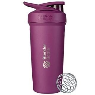 BlenderBottle Strada Shaker Cup Insulated Stainless Steel Water Bottle with Wire