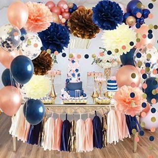 ֥饤륷ǥ졼 ͥӡɥХ롼 Qian's Party Navy Peach 뺧 ȿȺǸΥѡƥǥ졼 1