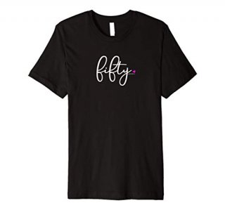 50th Birthday Gifts for Women  Gifts for Her Fifty Pink