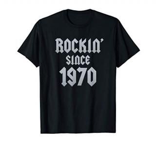 Gift for 51 Year Old Classic Rock 1970 51st Birthday T-Shirt