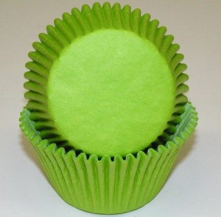 Oasis Supply VK577-100 100 Count Baking Cup Lime Green by Oasis Supply