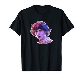 Stranger Things Mikes Big Face T-Shirt