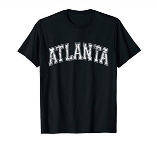 Atlanta Classic Vintage Style ATL Georgia State Gift T-Shirt