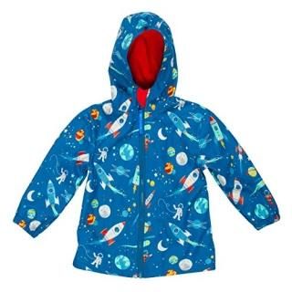 Stephen Joseph Kids Raincoat Space 4T