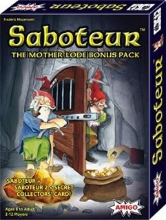 Saboteur Mother Lode Bonus Pack Card Game with Saboteur Saboteur 2 & Secret Coll