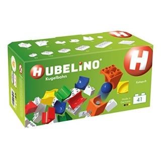 HUBELINO Marble Run - 41-Piece Catapult Expansion Set - the Original Made in Ger