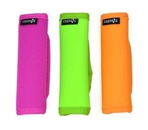 Cosmos 3 PCS Comfort Neoprene Handle Wraps/Grip / Identifier for Travel Bag Lugg
