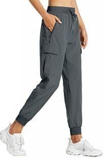 Libin Women's Cargo Joggers Lightweight Quick Dry Hiking Pants Athletic Workout 