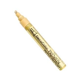 DecoColor Premium Oil Based Paint Marker Carded-Chisel Tip Gold 