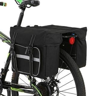 Lixada Bicycle Panniers Bag Portable Bike Saddle Bag Large Capacity Waterproof B