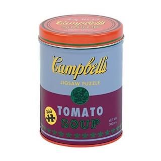 Andy Warhol Soup Can Red Violet 300 Piece Puzzle