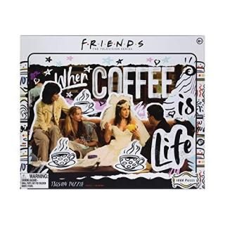 Paladone Friends Coffee is Life 1000 Piece Jigsaw Puzzle - Officially Licensed M