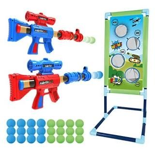 Shooting Game Toy for 5 6 7 8 9 10+ Years Olds Boys and Girls2pk Foam Ball Poppe